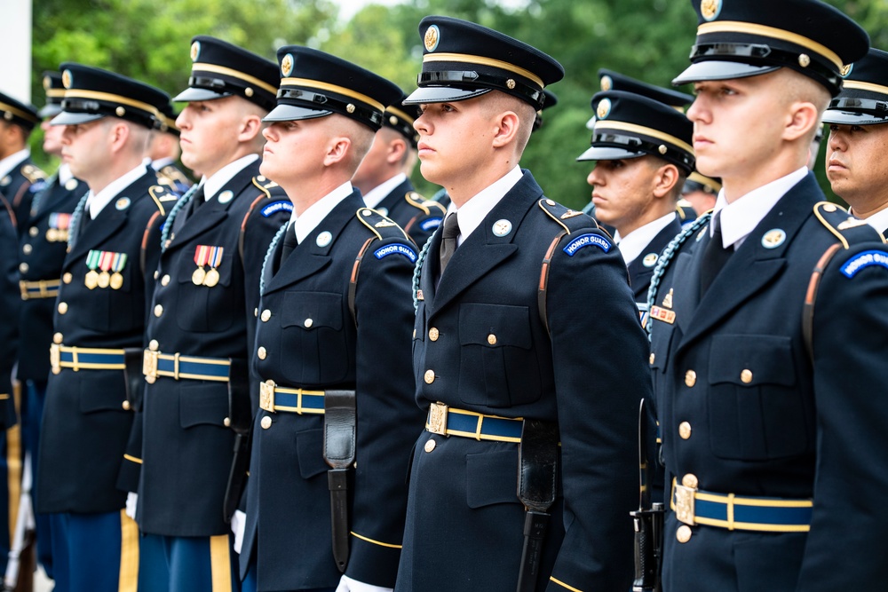 U.S. Army 248th Birthday Wreath-Laying at the Tomb of the Unknown Soldier