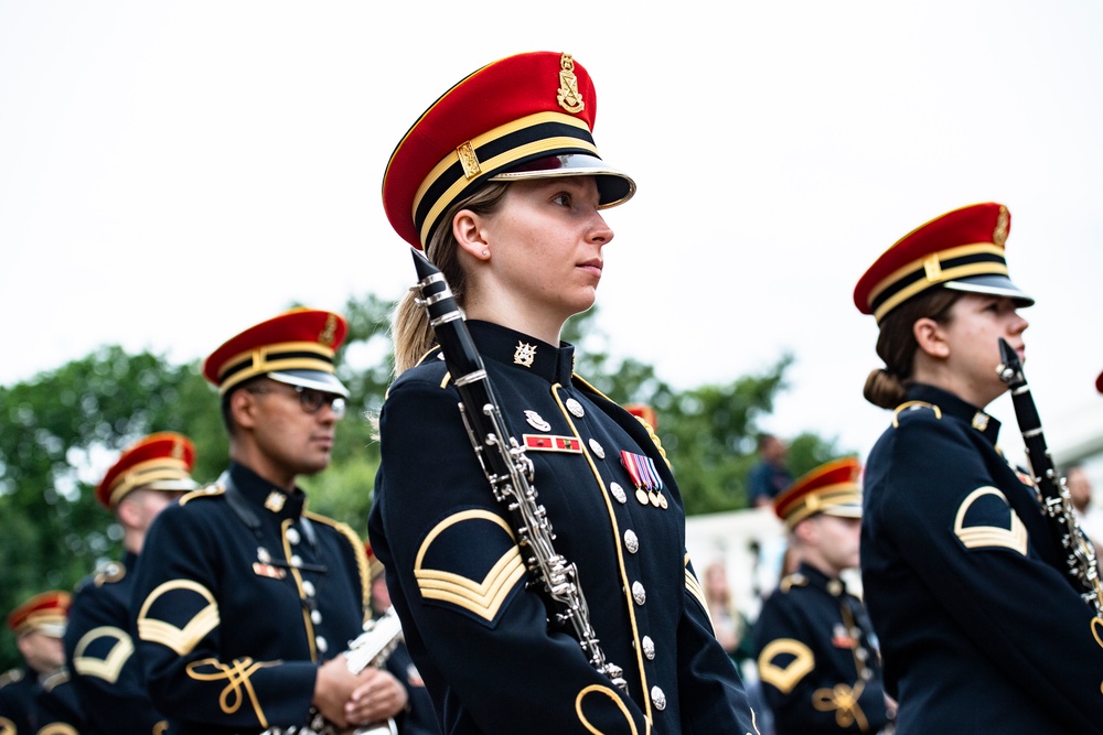 U.S. Army 248th Birthday Wreath-Laying at the Tomb of the Unknown Soldier