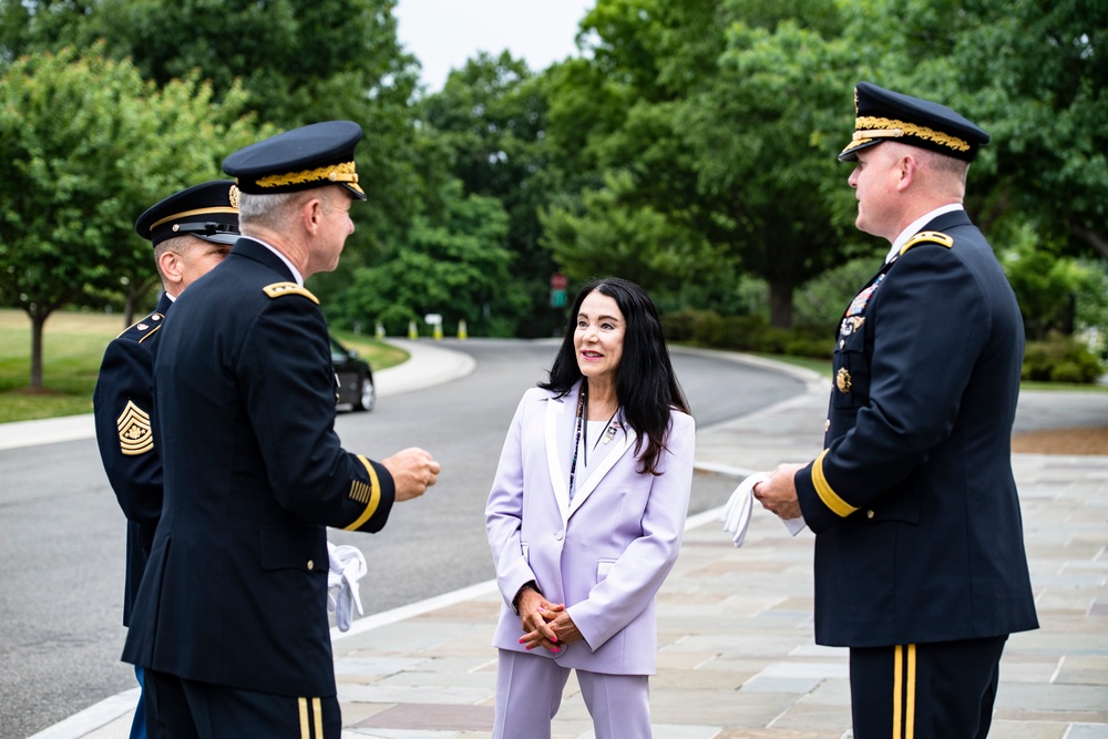 U.S. Army 248th Birthday Wreath-Laying at the Tomb of the Unknown Soldier