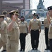 Re-enlistment ceremony aboard Battleship Wisconsin