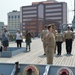 Re-enlistment ceremony aboard Battleship Wisconsin