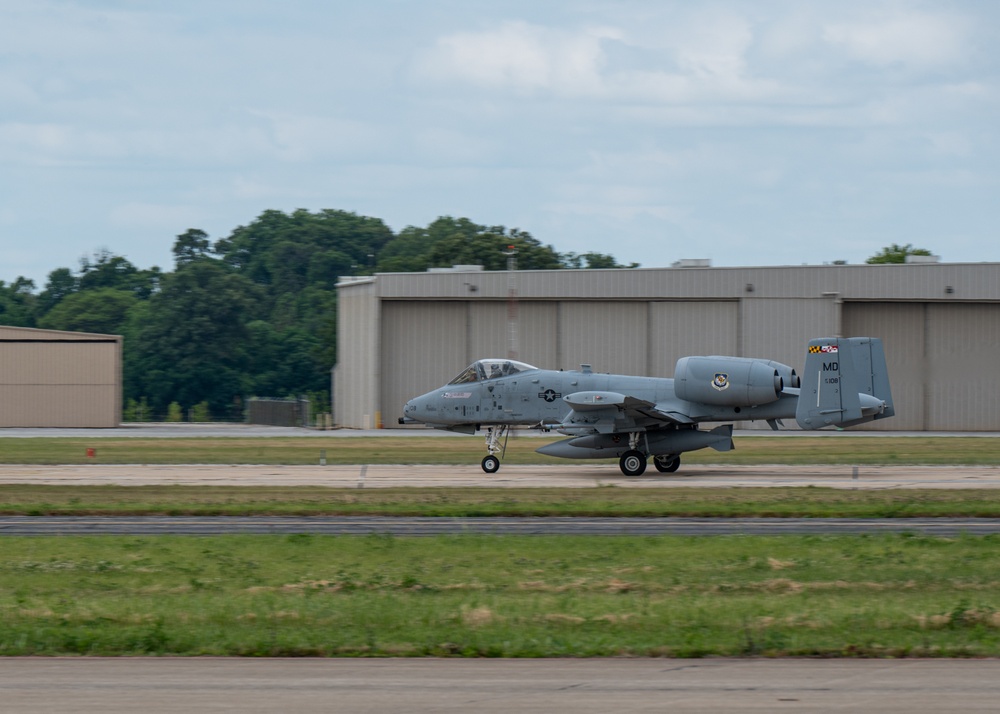 Maryland Air National Guard departs for Air Defender