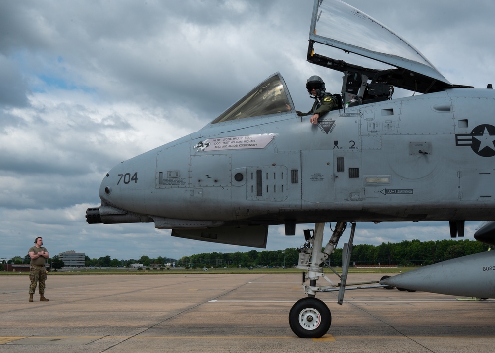 Maryland Air National Guard departs for Air Defender