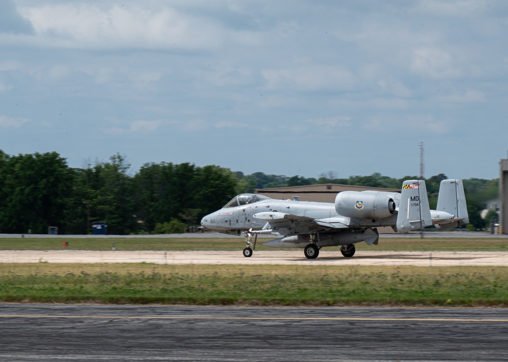 Maryland Air National Guard departs for Air Defender