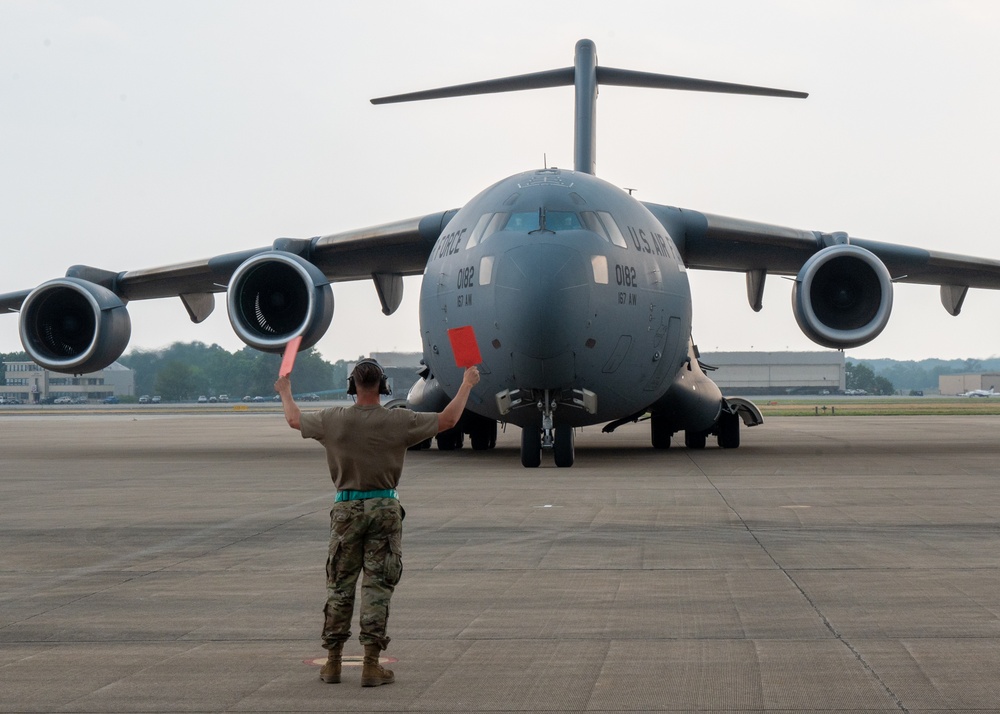 Maryland Air National Guard departs for Air Defender