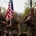 NASIC personnel honor Bataan Death March POWs with commemorative ruck at Wright-Patt