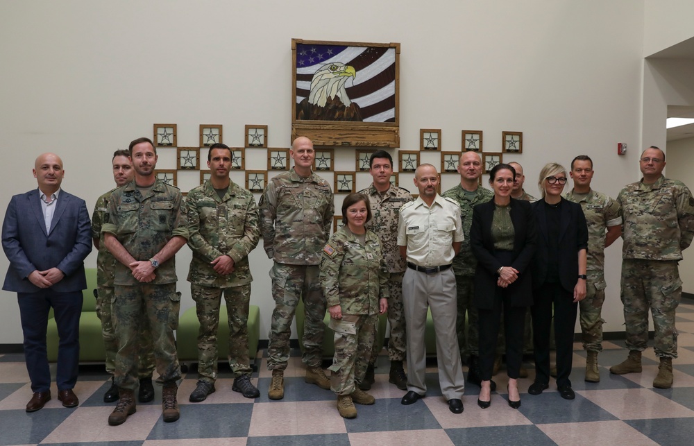 U.S. Army War College International Fellows Visit Ft. Indiantown Gap