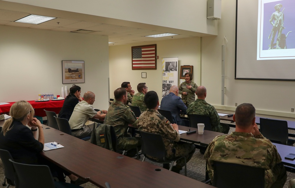 U.S. Army War College International Fellows Visit Ft. Indiantown Gap