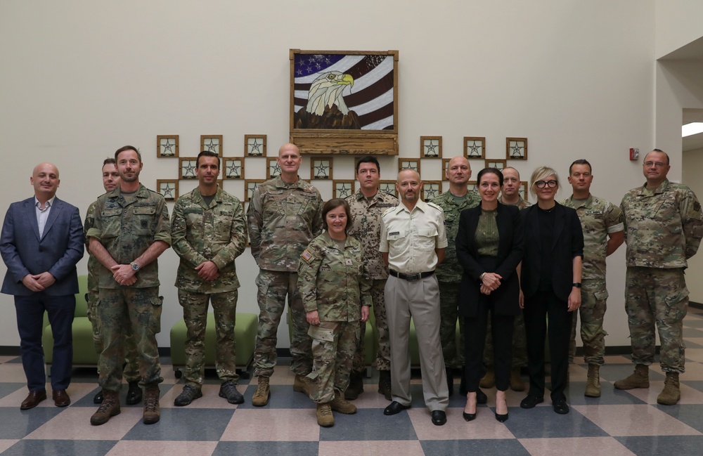 U.S. Army War College International Fellows Visit Ft. Indiantown Gap