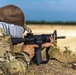 Air Force Reserve Col. Ryan “MZ” Montanez, 10th Air Force, fires his M4 rifle