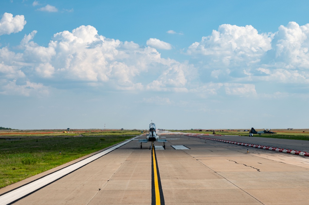 Vance pilots fly high over Oklahoma