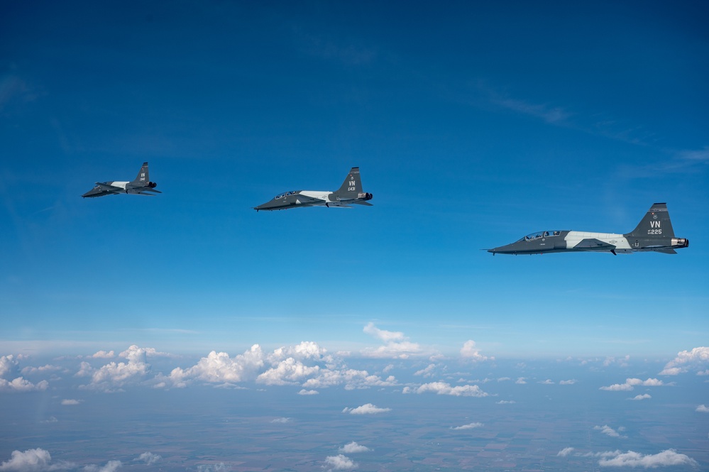 Vance pilots fly high over Oklahoma