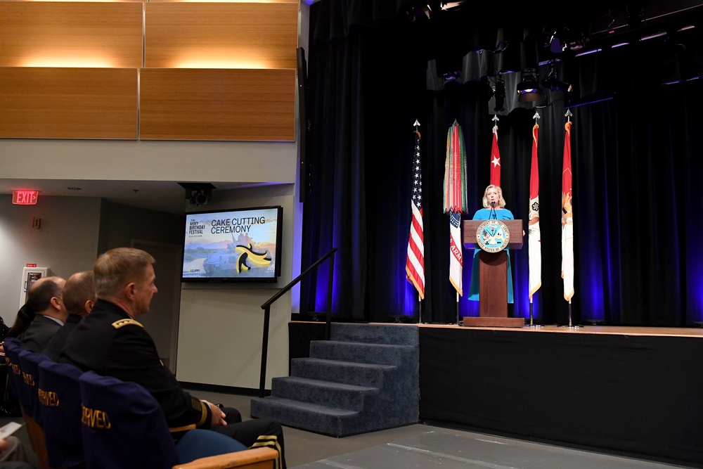 Army Birthday Cake-Cutting and Re-enlistment at Pentagon