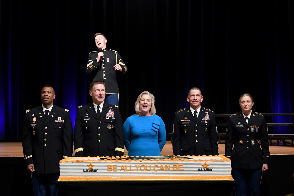 Army Birthday Cake-Cutting and Re-enlistment at Pentagon