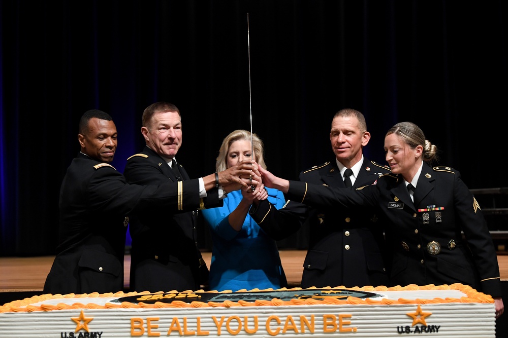 Army Birthday Cake-Cutting and Re-enlistment at Pentagon