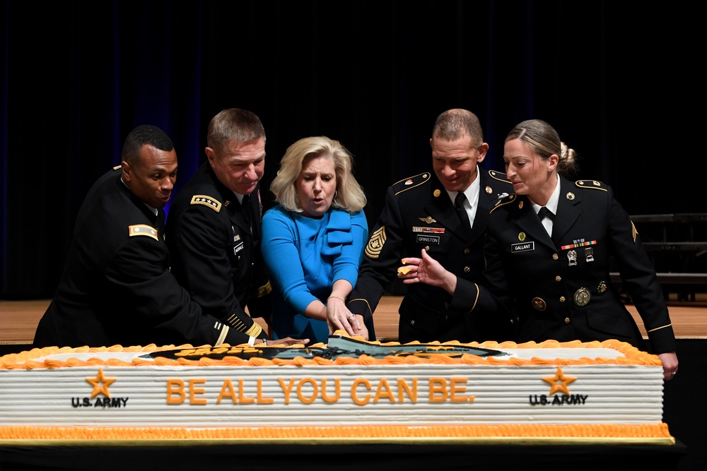 Army Birthday Cake-Cutting and Re-enlistment at Pentagon