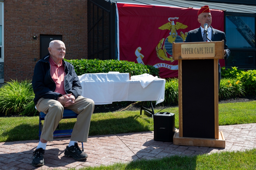 Korean War Marine veteran receives Korean Ambassador for Peace Medal day before his 90th birthday