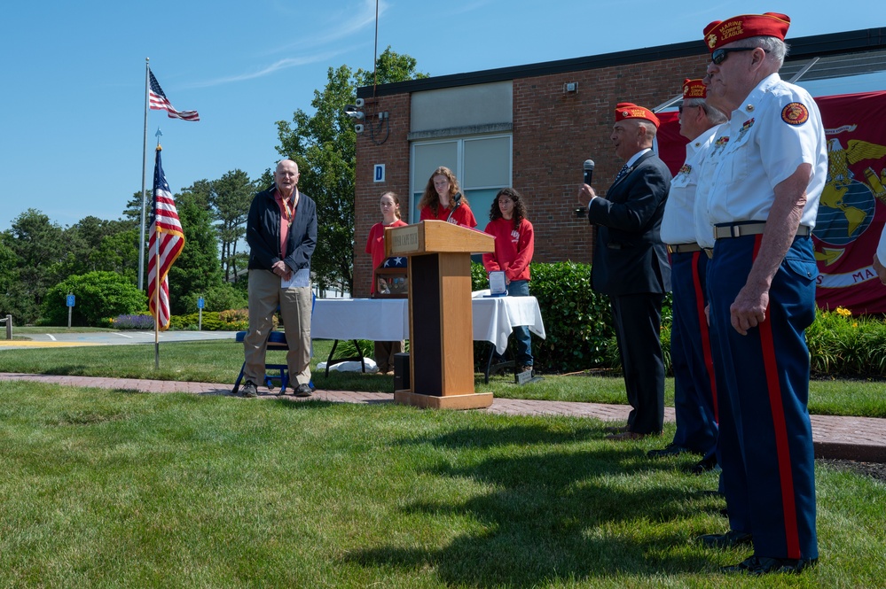 Korean War Marine veteran receives Korean Ambassador for Peace Medal day before his 90th birthday