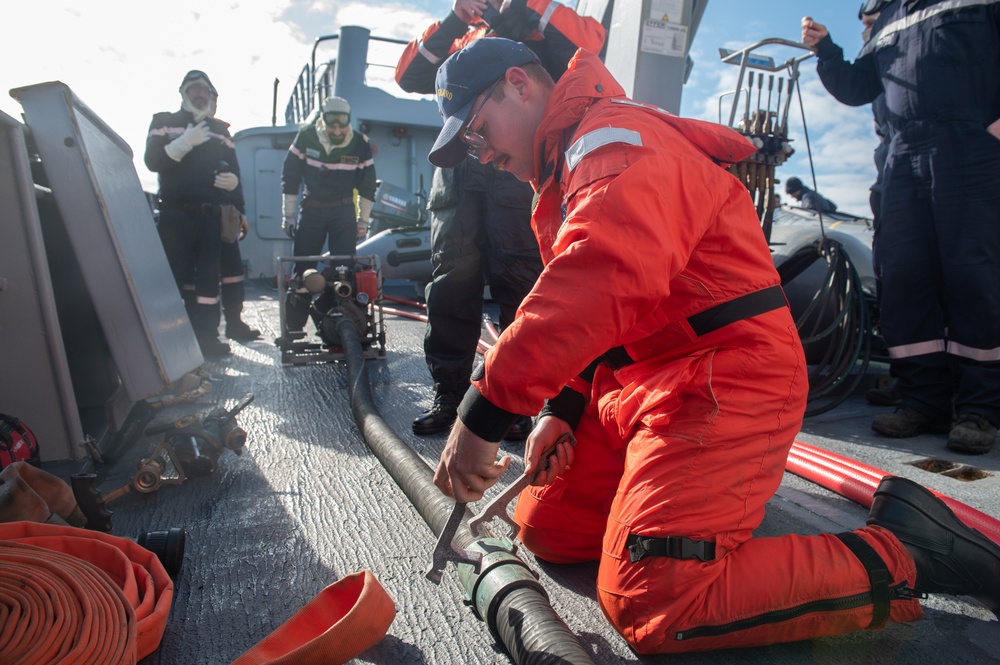 U.S. Coast Guard Cutter Sycamore participates in Exercise Argus