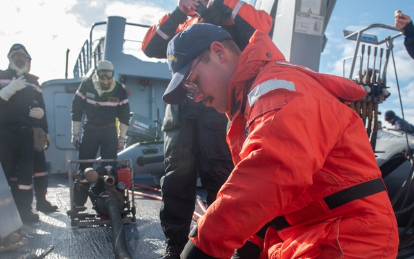 U.S. Coast Guard Cutter Sycamore participates in Exercise Argus