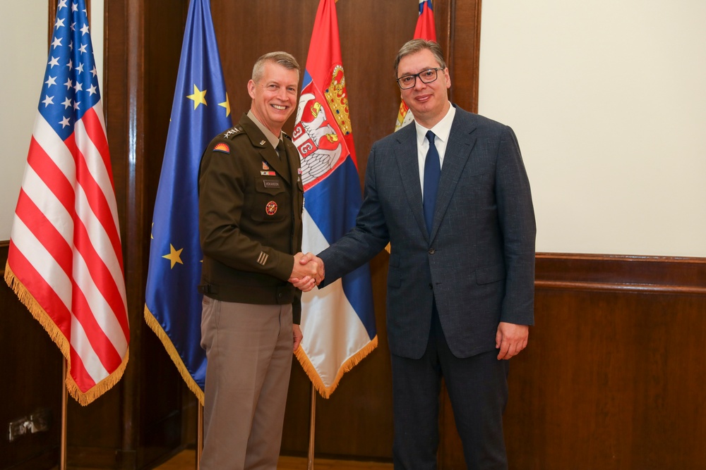 Hokanson: Bilateral defense relations with Serbia on positive trajectory