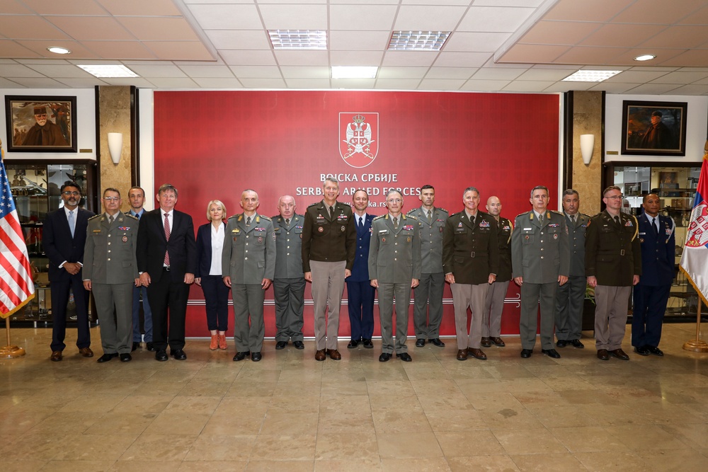 Hokanson: Bilateral defense relations with Serbia on positive trajectory