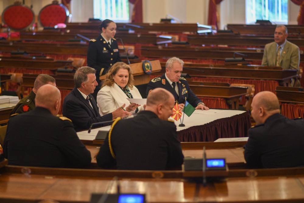 State Partnership Program Reaffirmation Signing Ceremony