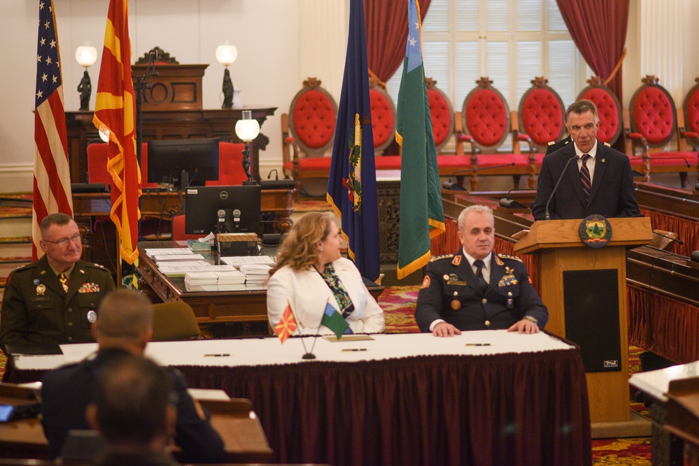 State Partnership Program Reaffirmation Signing Ceremony