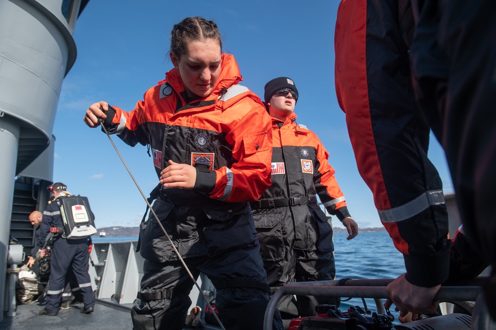 U.S. Coast Guard Cutter Sycamore participates in Exercise Argus