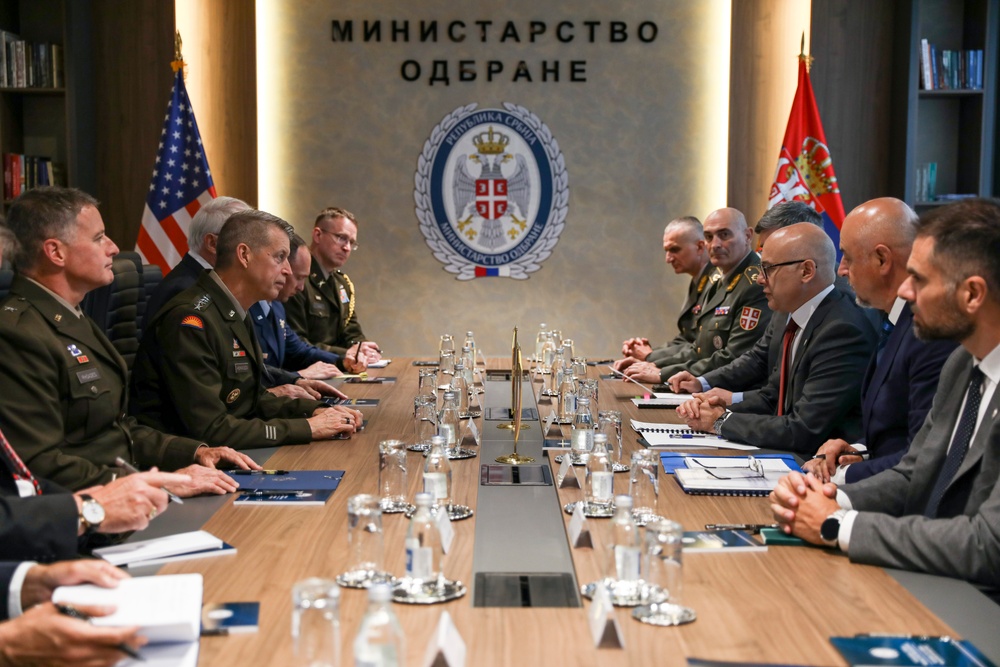 Hokanson: Bilateral defense relations with Serbia on positive trajectory