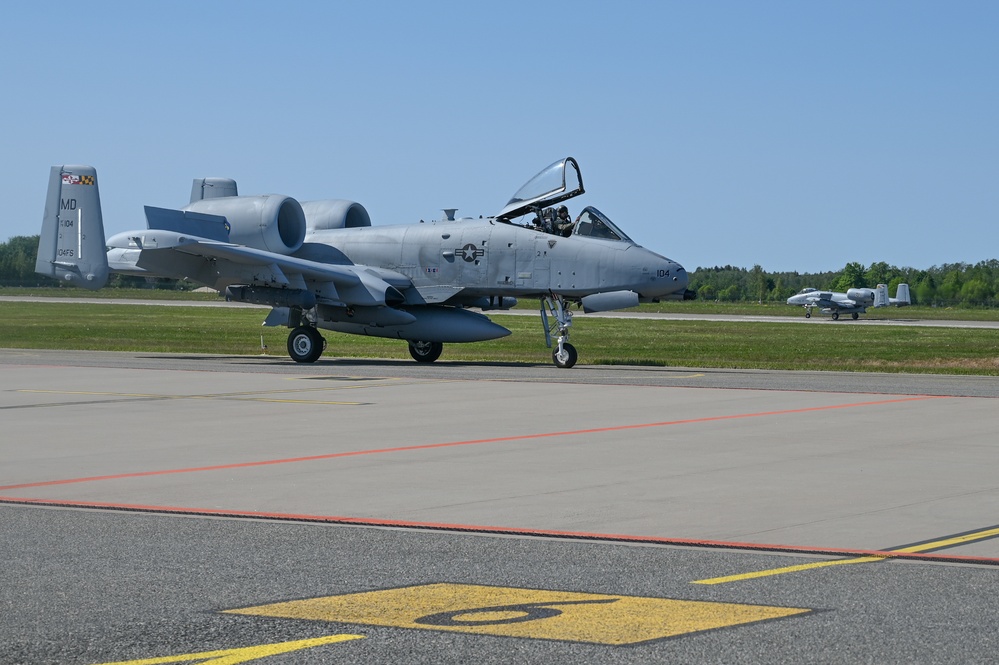 Maryland ANG arrives in Estonia to support Air Defender