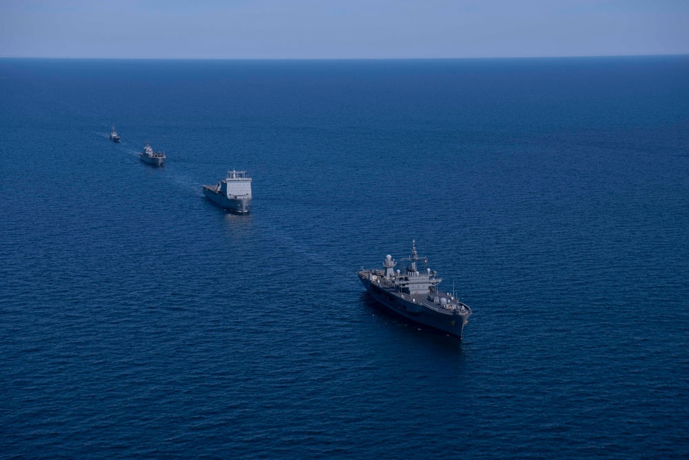 Italy, Poland, U.K. and U.S. operate during BALTOPS 23