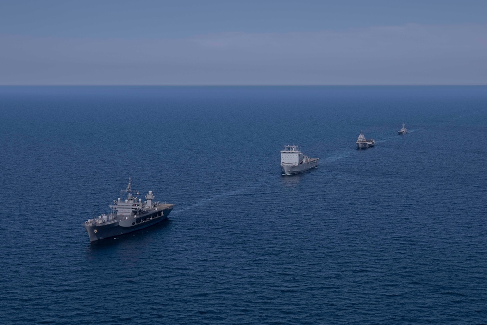 Italy, Poland, U.K. and U.S. operate during BALTOPS 23