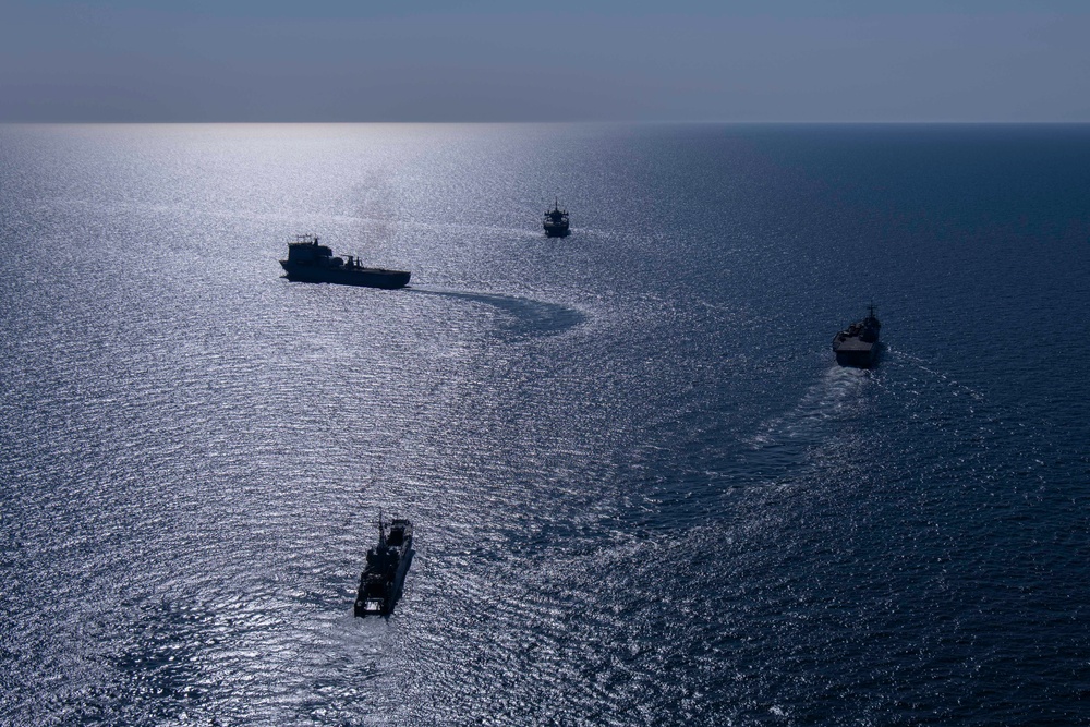 Italy, Poland, U.K. and U.S. operate during BALTOPS 23