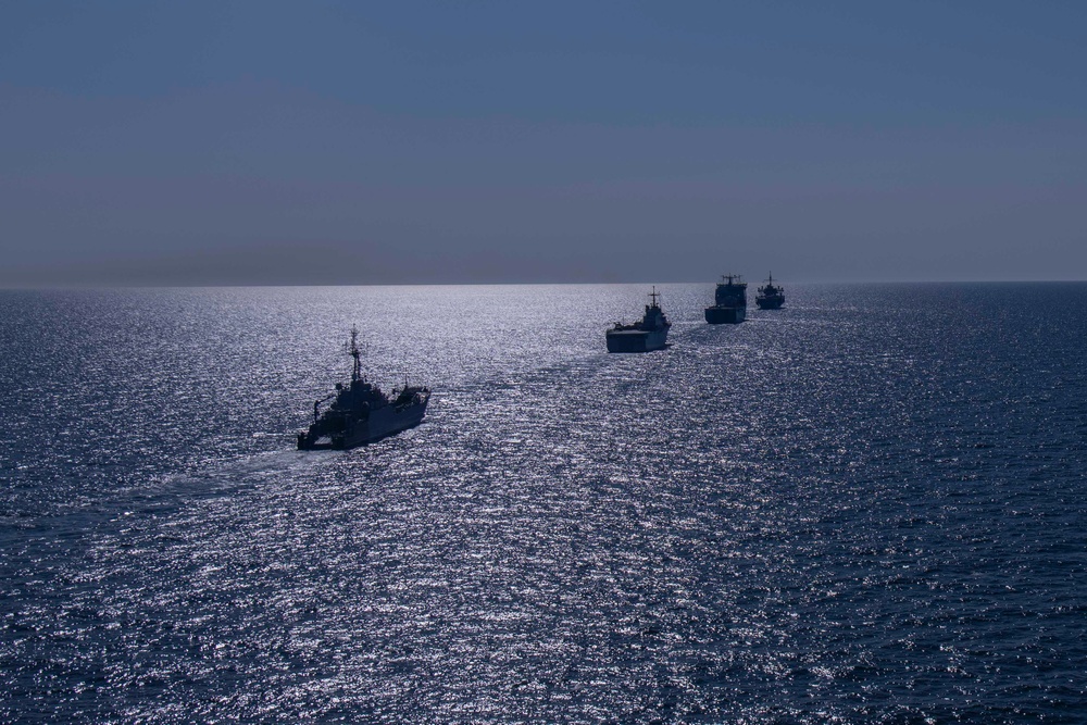Italy, Poland, U.K. and U.S. operate during BALTOPS 23