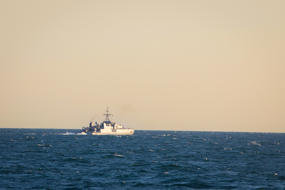 SNMCMG1 operates during BALTOPS 23