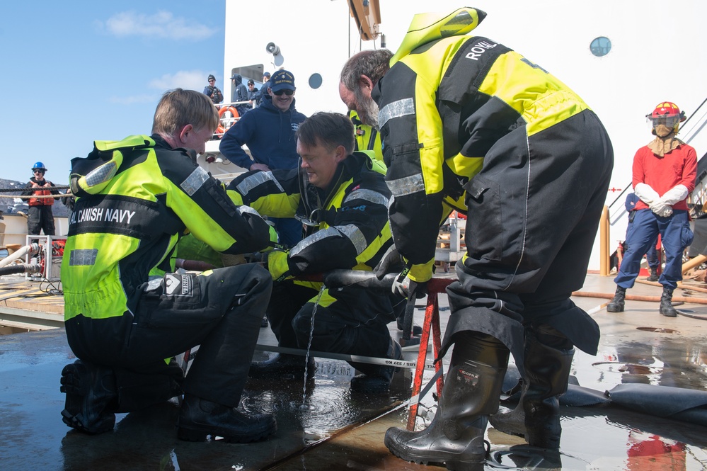 U.S. Coast Guard Cutter Sycamore participates in Exercise Argus