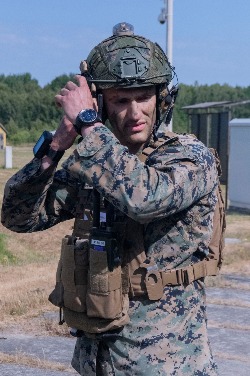 Italian, U.K., and U.S. Marines conduct TRAP during BALTOPS 23