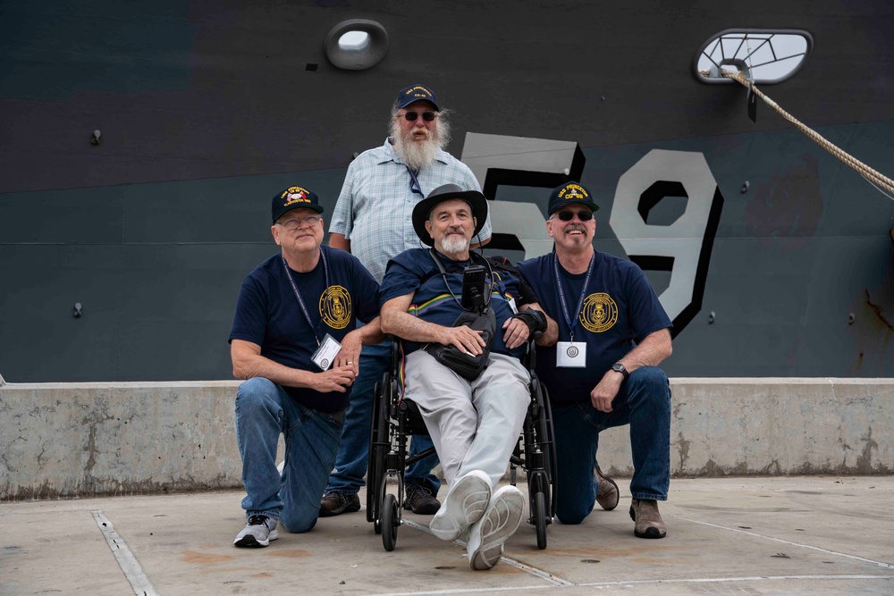 USS Princeton Veterans Visit the Ship as Part of &quot;The Last Quarters&quot;