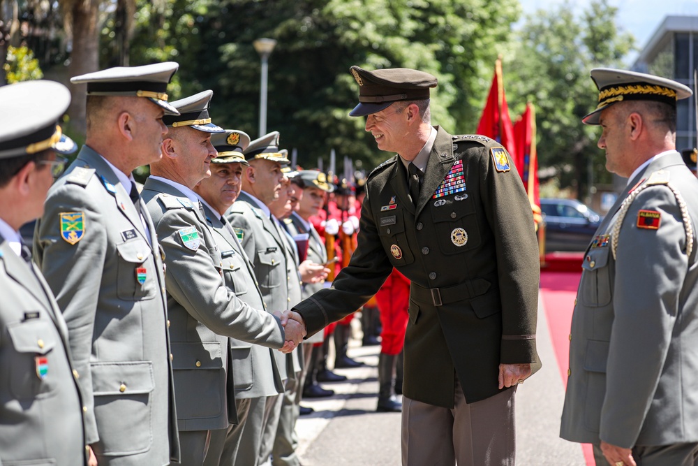 In Albania, Hokanson sees committed partner, steadfast NATO ally