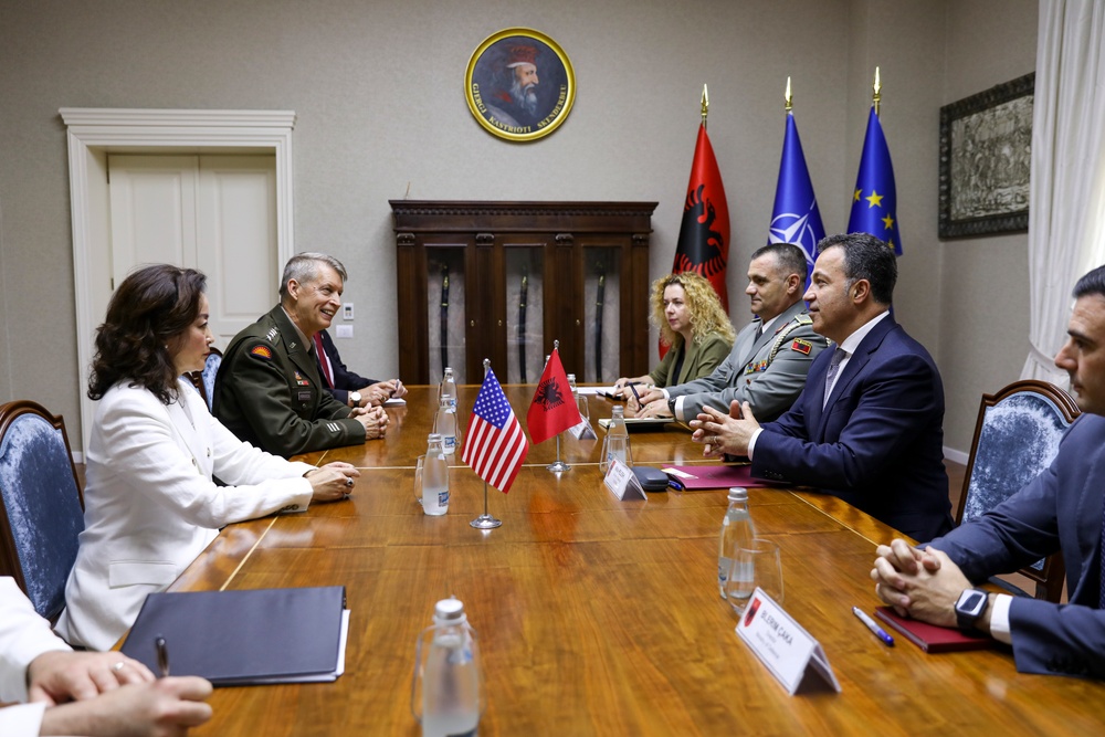 In Albania, Hokanson sees committed partner, steadfast NATO ally