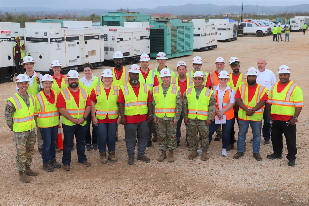 Pittsburgh District Commander Presents Coins to Temporary Power PRT members