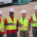 Pittsburgh District Commander Presents Coins to Temporary Power PRT members