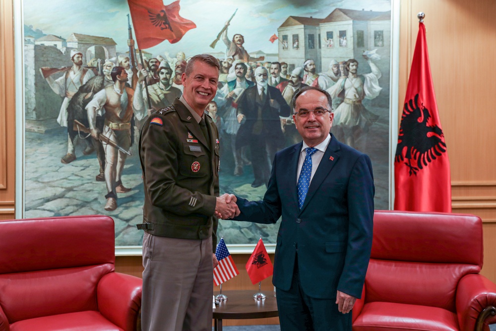 In Albania, Hokanson sees committed partner, steadfast NATO ally