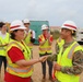 Pittsburgh District Commander Presents Coins to Temporary Power PRT members