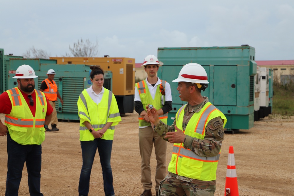 Pittsburgh District Commander Presents Coins to Temporary Power PRT members