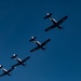 Vance Pilots Practice Formation Flying