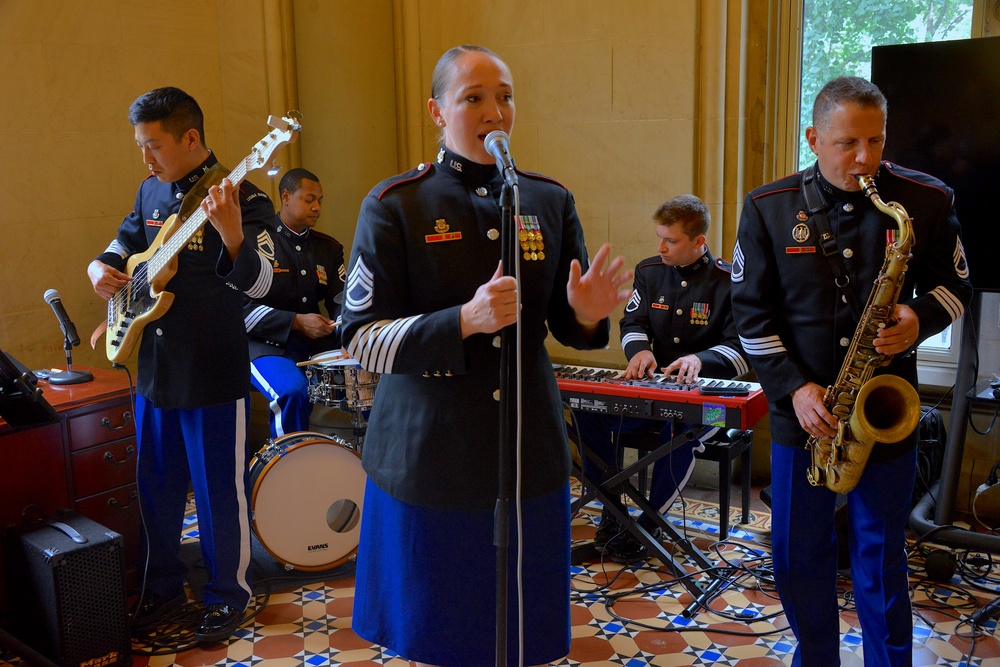 West Point Band Performs In NYC U.S. Army 248th Birthday Celebration