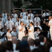 U.S. Navy Band performs as part of their &quot;Concert on the Avenue&quot; summer series