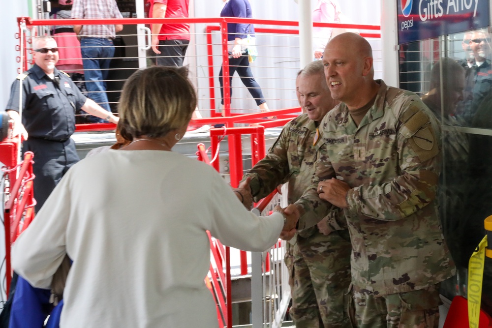 Gold Star Families cruise the Ohio River